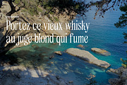 Sicelka Serif Display Font, a Serif Font by Hishand Studio (Thumbnail 10 of 10)