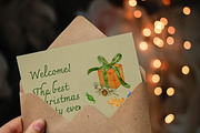Winter Spirit Watercolor Set, a Seasonal Illustration by Aurella Art (Thumbnail 5 of 14)