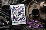 Celestial Raven PNG Clipart, an Animal Illustration by Lenninator Digital (Thumbnail 9 of 9)