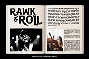 Brody Rawk, a Blackletter Font by inumocca_type (Thumbnail 7 of 14)