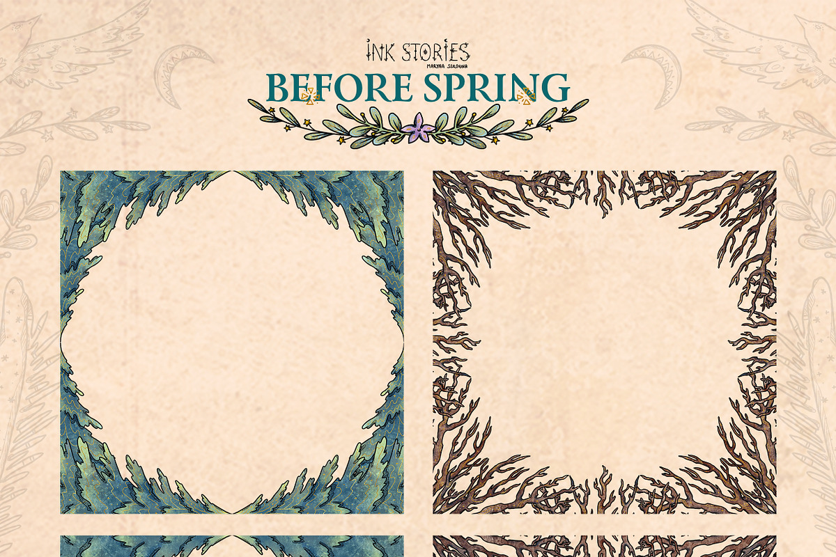 Before Spring | Late Winter Set, a Seasonal Illustration by Ink Stories (Photo 15 of 22)