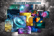 120+ Galaxy Procreate Brushes Pack, a Brush Add-On by OlgaRom (Thumbnail 6 of 11)