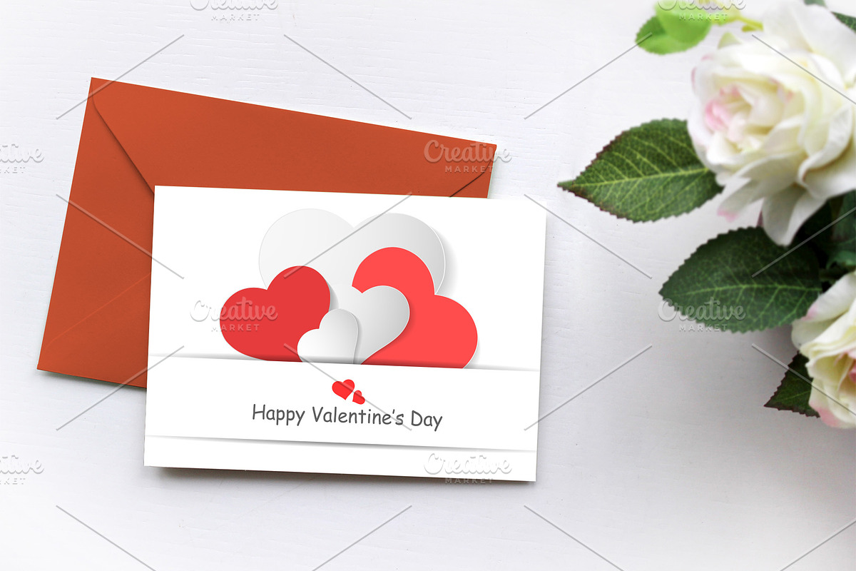 Valentine's Day greeting cards, a Background Graphic by ExpressShop (Photo 4 of 4)