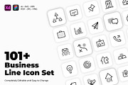 Business Icon Set - 101+ Duotone, a Duotone Icon by Fabian_Design (Thumbnail 1 of 6)
