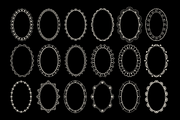 Line Lace Frames - vector designs, an Object Graphic by venimo (Thumbnail 11 of 14)