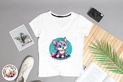 Watercolor Cute Wolf Clipart, an Object Graphic by Negarin Digital Art (Thumbnail 5 of 11)