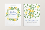 Lemons Wedding Suite, an Invitation Template by Corina Moscu (Thumbnail 3 of 5)