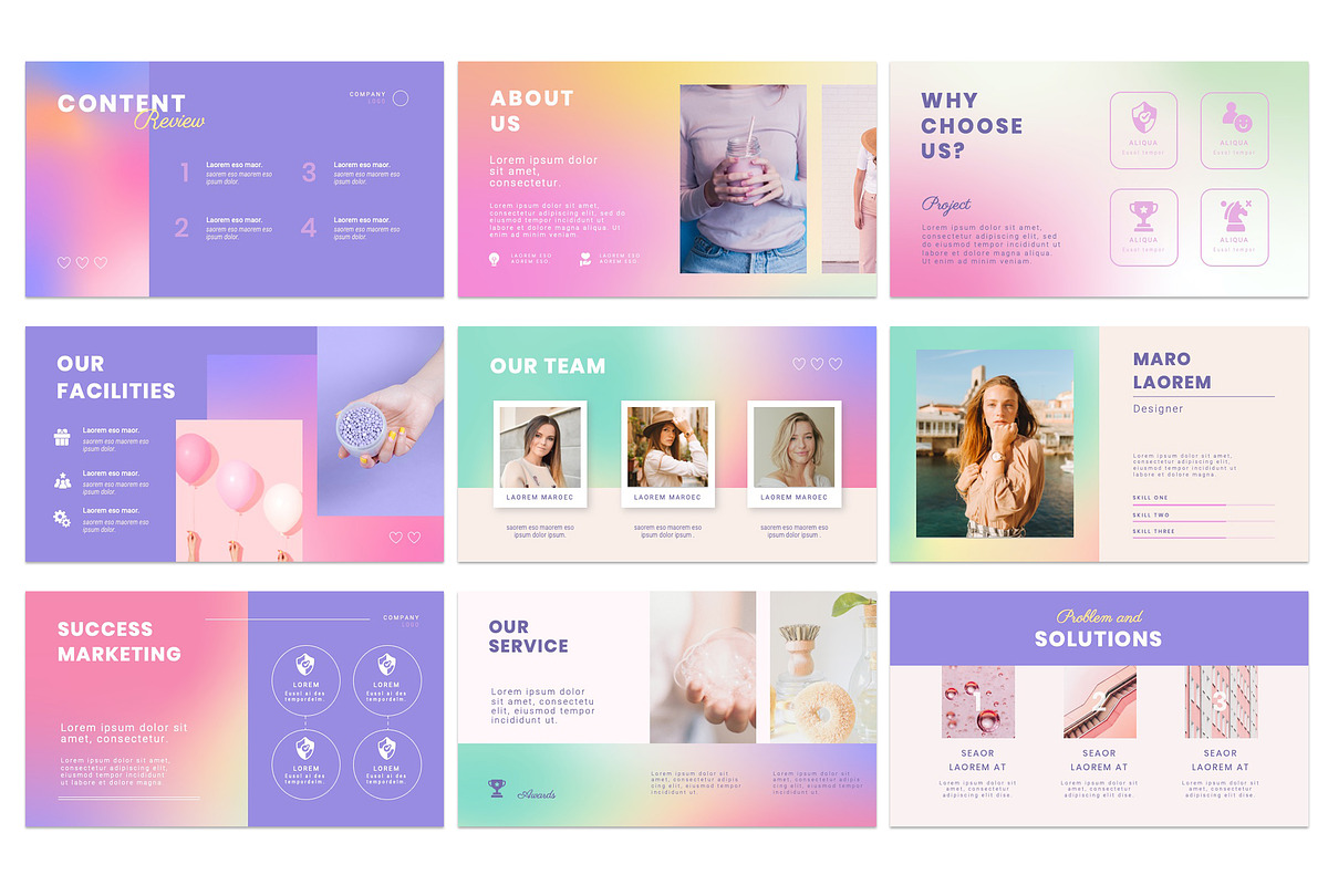 Vanilla Sky - Presentation template, a Presentation Template by Chanut is industries (Photo 3 of 7)