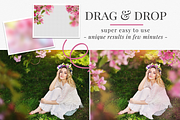 Pink Blossom Tree photo overlays, a Layer Style Add-On by BrownLeopard (Thumbnail 4 of 8)