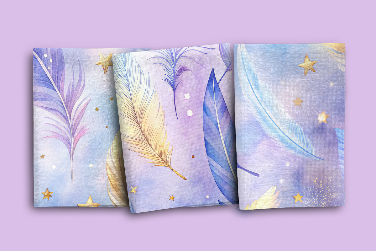 Feather Reverie, a Background Graphic by Curve Design (Photo 3 of 7)