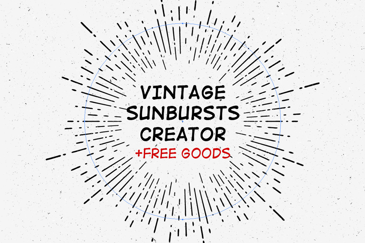Vintage Sunburst Creator