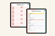 2025 Digital Home Management Binder, a Stationery Template by Designmela01 (Thumbnail 7 of 8)
