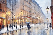 Paris Landscape, a Background Graphic by by creative paper (Thumbnail 2 of 13)