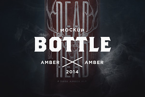 Limited Dark Amber Mock-Up