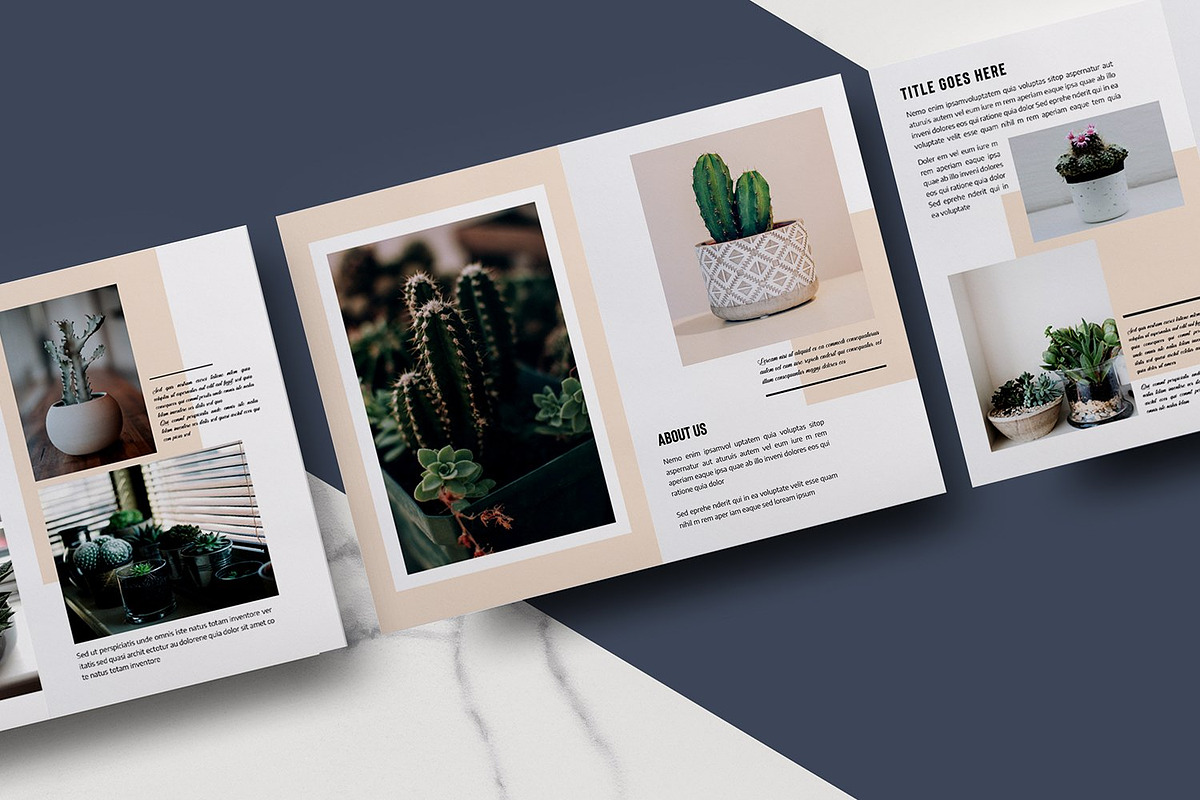 Botanical Brochure / Portfolio, a Brochure Template by Template Shop (Photo 6 of 9)