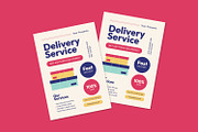Delivery Service - Flyer, a Brochure Template by Izdihaar_Studio (Thumbnail 3 of 3)