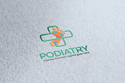 Podiatry Logo, a Branding & Logo Template by Slim Studio (Thumbnail 3 of 3)