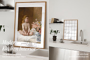Modern Kitchen Interior Frame Mockup, a Product Mockup by ArtwithFrame (Thumbnail 9 of 16)