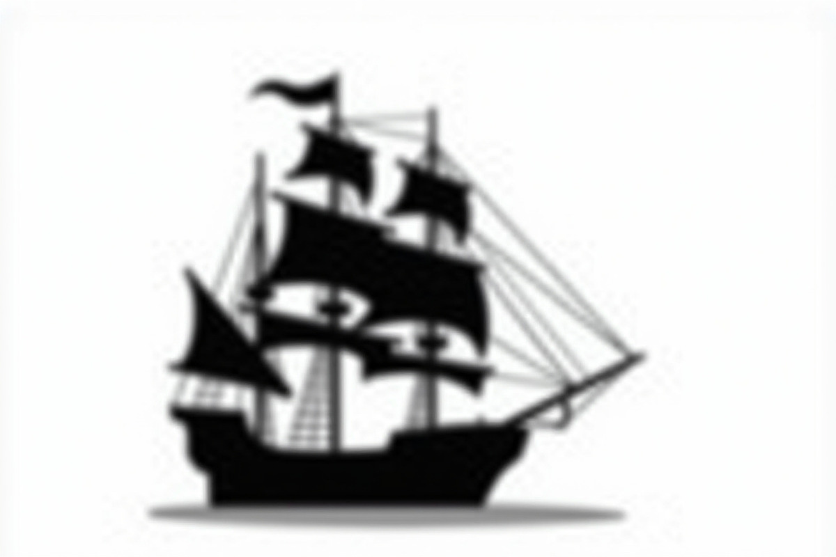 10 Classic Sailing Ship Vector Bundl, an Object Graphic by balal (Photo 7 of 11)