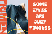 Trimen Drawing - Modern Bold Font, a Sans Serif Font by Zarma Type (Thumbnail 3 of 14)