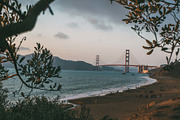 San francisco at sunset containing sunset, sunrise, and golden gate bridge, a Nature Photo by baker2512 (Thumbnail 2 of 2)