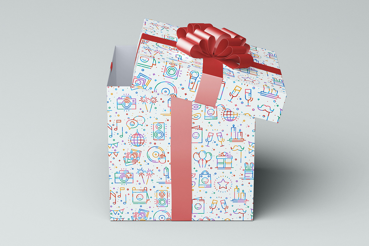 Birthday Party Patterns, a Pattern Graphic by Krolja (Photo 4 of 4)
