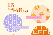 Retro Bundle 4 in 1, a Texture Graphic by NassyArt (Thumbnail 23 of 24)