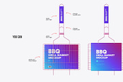 Portable Grilling Basket Mockup, a Packaging Mockup by easymock (Thumbnail 4 of 9)
