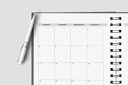 Ultimate Monthly Planner 2024-25, a Stationery Template by Design Zone (Thumbnail 4 of 7)