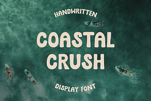 COASTAL CRUSH by Meg Tay Creative, a Sans Serif Font by Meg Tay Creative
