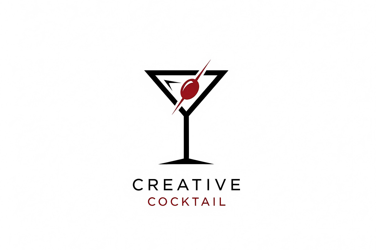 Creative Cocktail Logo, a Branding & Logo Template by Logocreative (Photo 1 of 2)