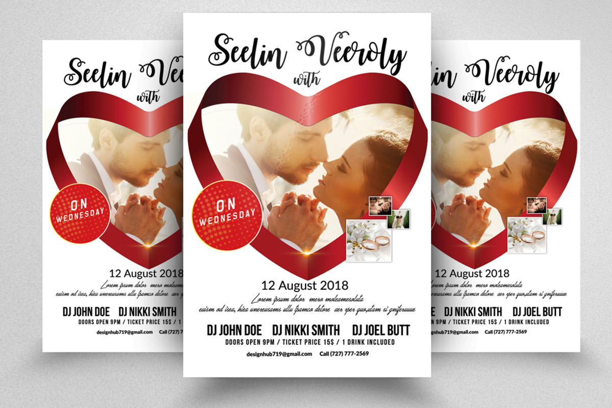 Save The Date Flyer Templates, a Flyer Template by Psd Templates (Photo 1 of 2)