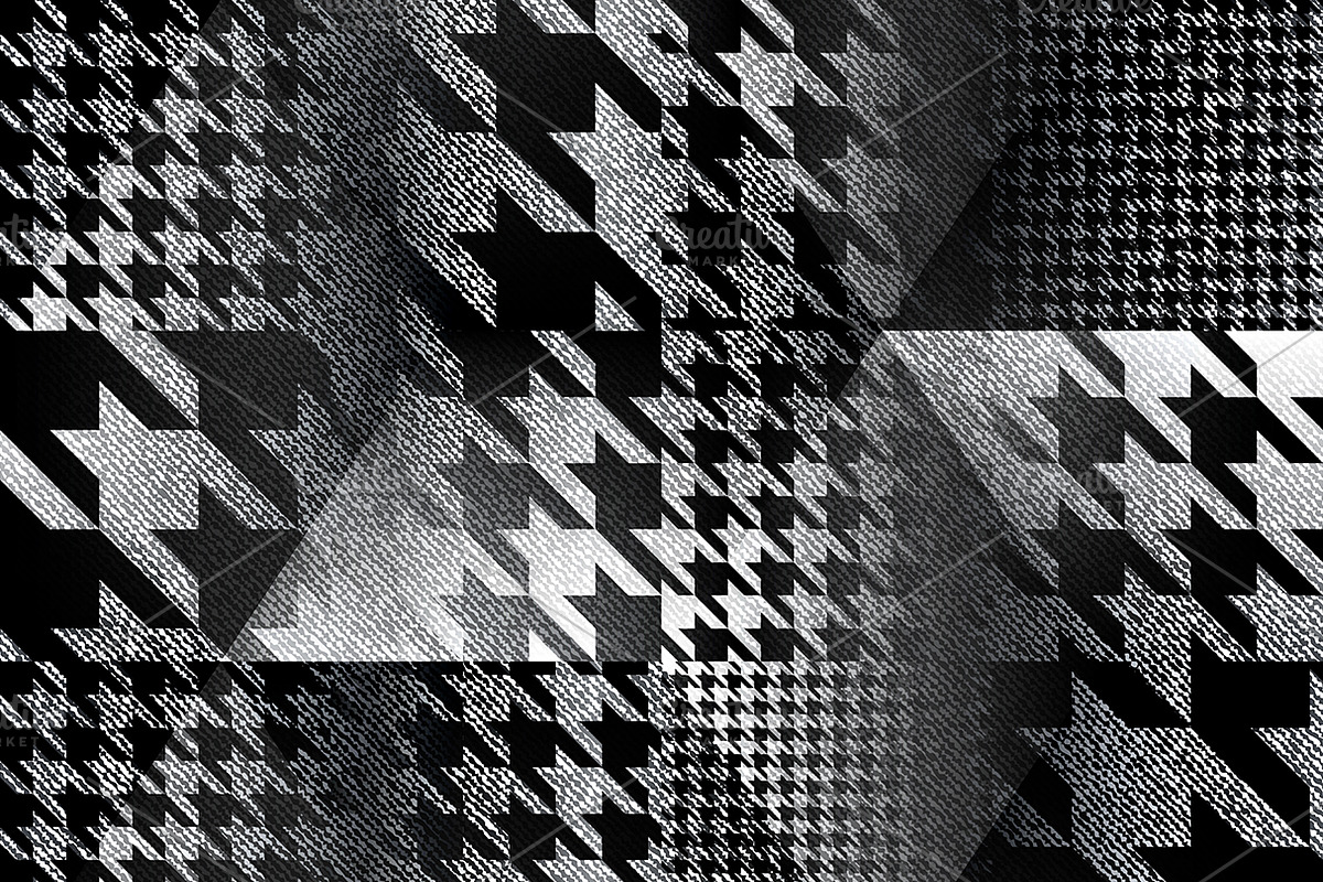 Houndstooth patterns