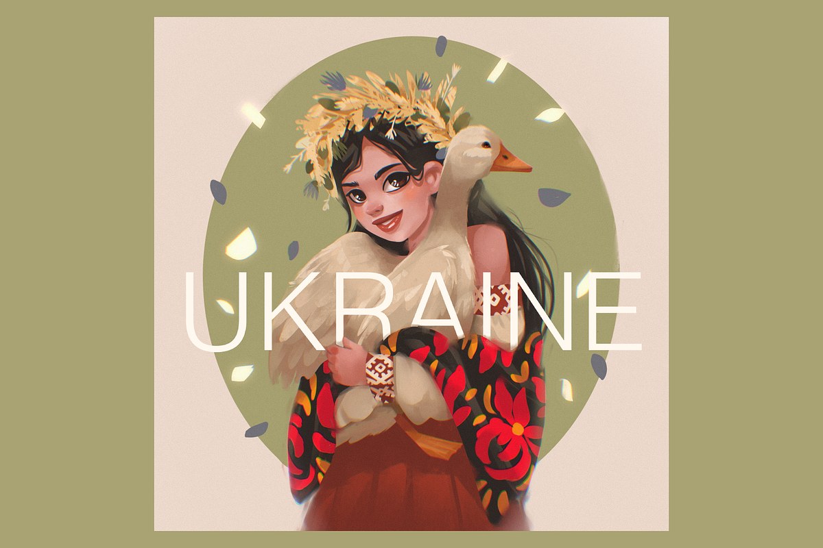 Ukraine [HIGH RES], an Illustration by tubik shop (Photo 1 of 2)