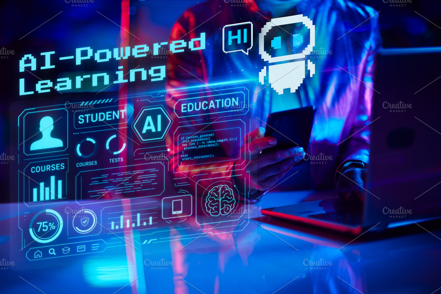 Closeup on woman using smartphone applications, a Technology Photo by Alliance Images