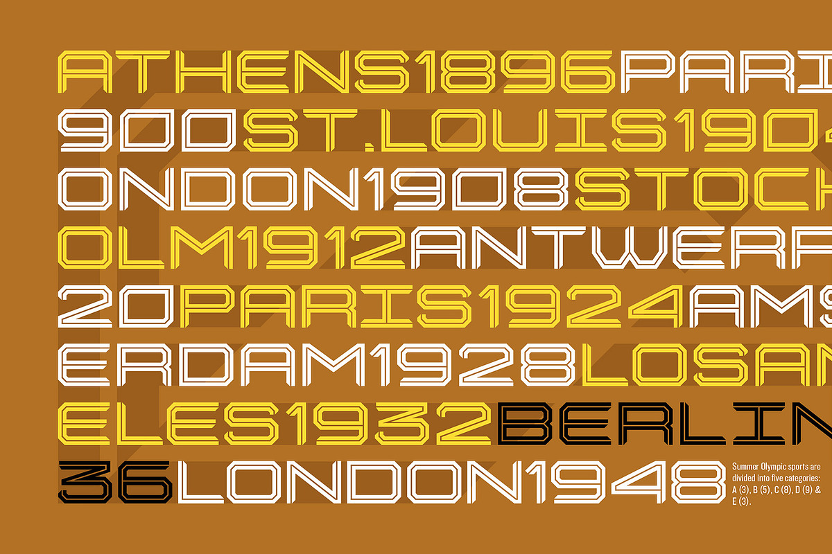 Kickoff Typeface preview 6