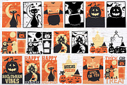 Retro Halloween Sublimation set, an Illustration by arausidp (Thumbnail 3 of 4)