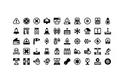 50 Alerts and Warnings Icons, an Outline Icon by Side Project (Thumbnail 3 of 8)
