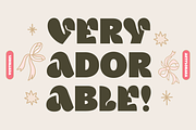 VENTRIKEL - ExtraBold Display Font, a Sans Serif Font by Artflorara (Thumbnail 3 of 19)
