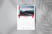 Wall calendar design template, a Stationery Template by Tanmoy Topu (Thumbnail 4 of 5)