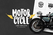 Motorcycle Logo Templates, a Branding & Logo Template by Easybrandz (Thumbnail 1 of 5)