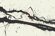 Paint Splatter Art, a Texture Graphic by GhostlyPixels (Thumbnail 12 of 14)