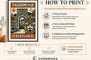 Taormina Sicily Travel Poster, a Wallpaper Photo by rarrarorro (Thumbnail 6 of 6)