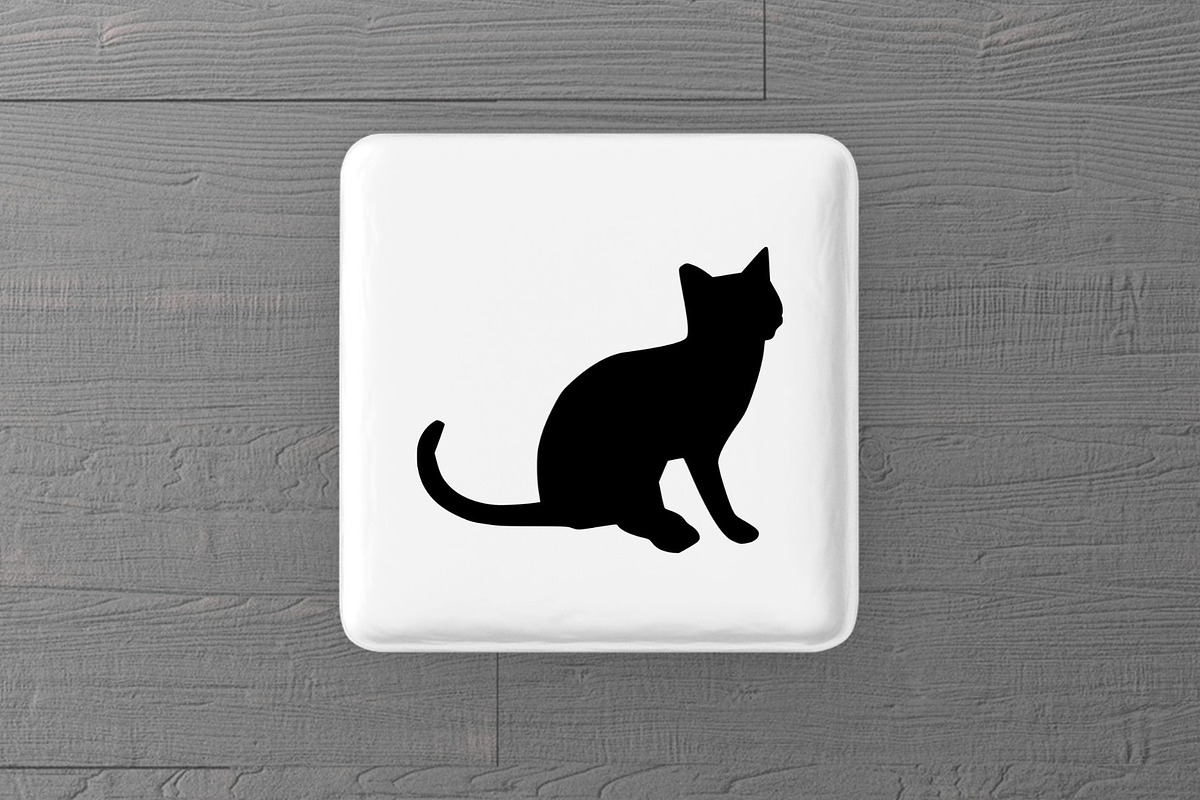Cat Silhouette, an Animal Illustration by newminddesign (Photo 3 of 3)