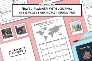 Printable Travel Planner - A5