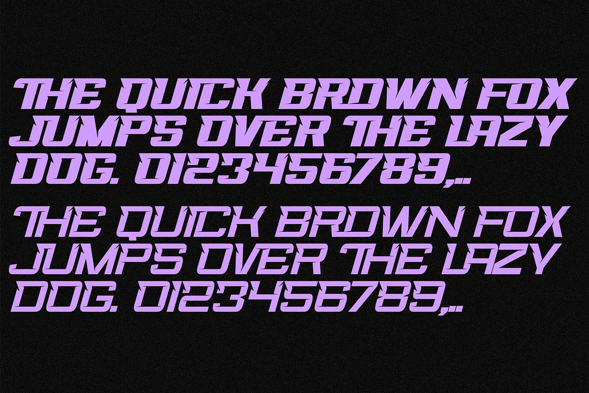 Heroes Racing Font, a Sans Serif Font by 177Studio (Photo 7 of 8)