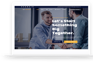 AT Finansor Onepage WordPress Theme