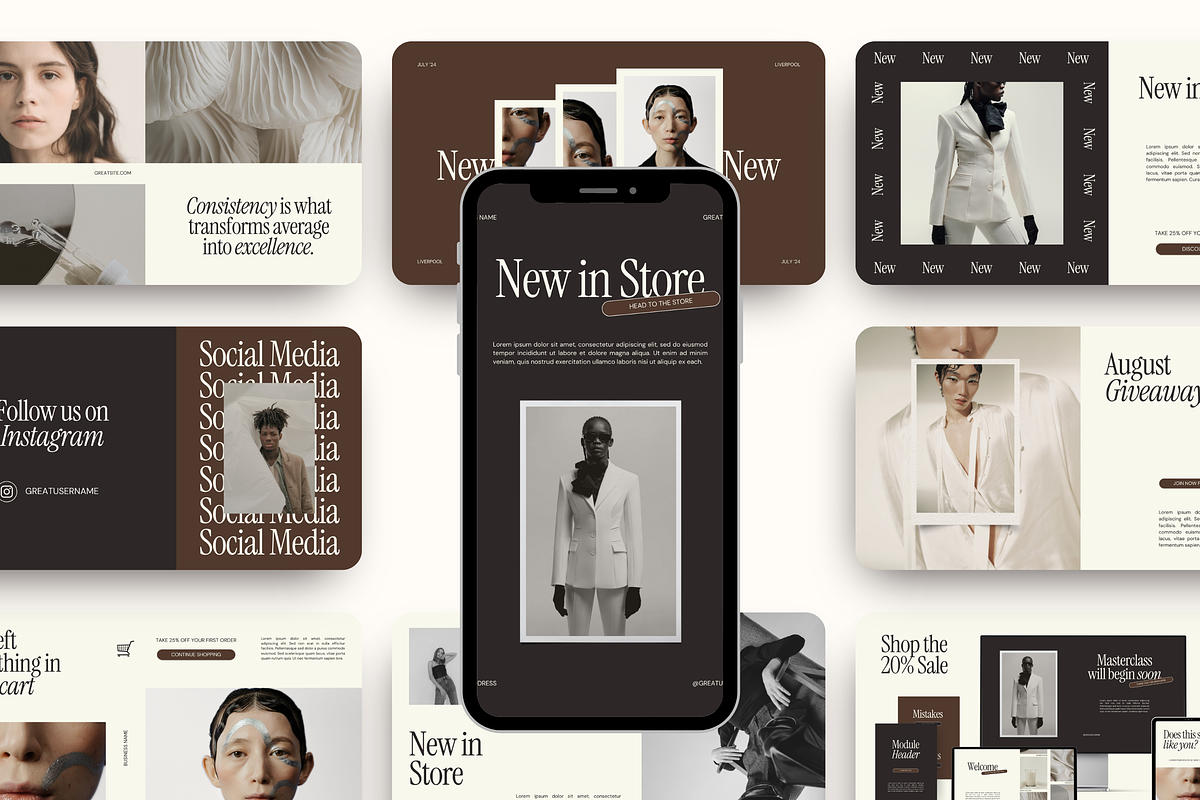 Email Marketing Newsletter Template, an Email Template by Branding Babe Co. (Photo 8 of 9)