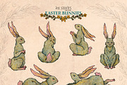 Easter Bunnies, an Animal Illustration by Ink Stories (Thumbnail 2 of 21)