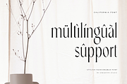 California - Stylish Fashion Font, a Serif Font by Sensatype (Thumbnail 13 of 15)